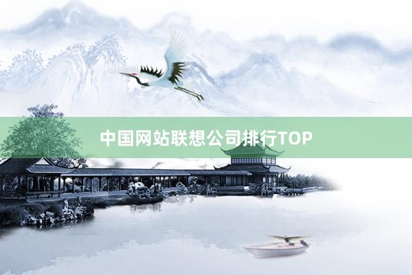 中国网站联想公司排行TOP